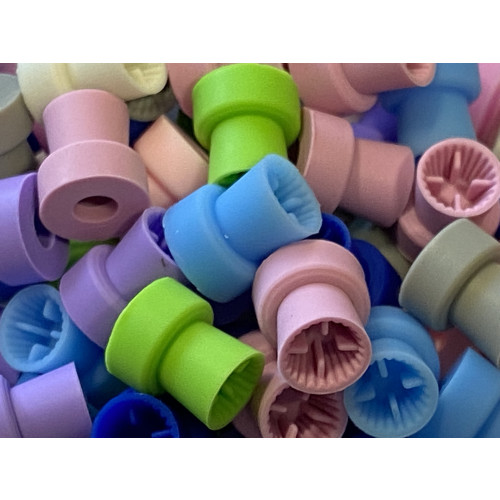 Vet Direct Prophy Cups Soft SnaponHead Mixed Colours Box 100